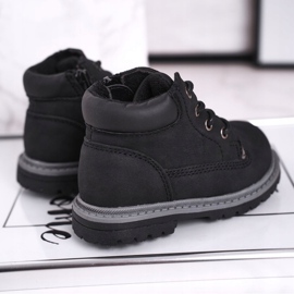 Apawwa Botas niño niño negro Moa boots 2