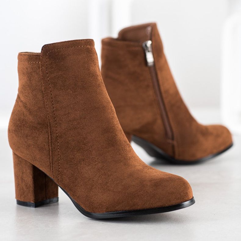 Wilady Botas de camello de moda marrón multicolor 1 Wilady Botas de camello de moda marrón multicolor 1