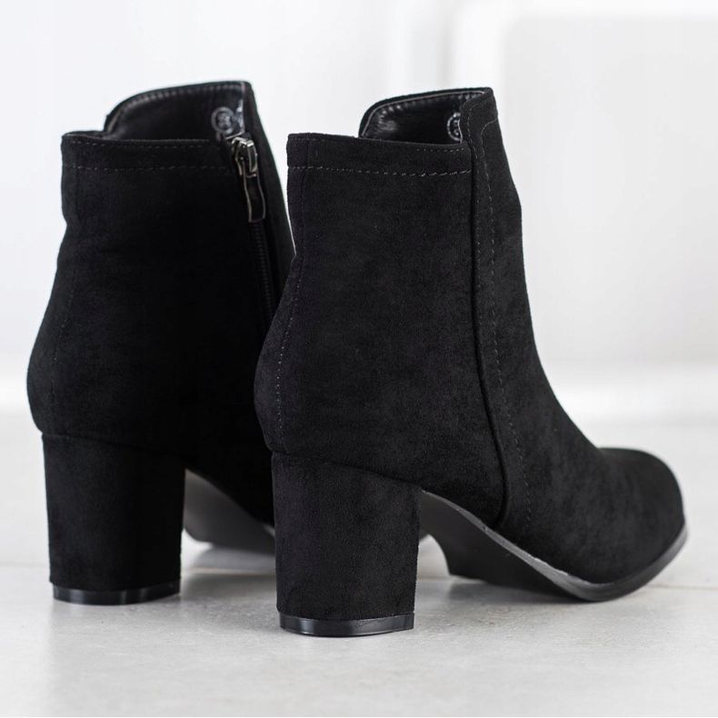 Wilady Botas negras de moda negro 2