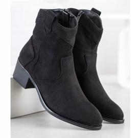 SHELOVET Botas de vaquero negras negro 3