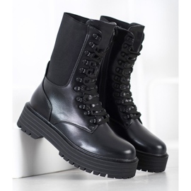Yes Mile Botas altas negras negro 2