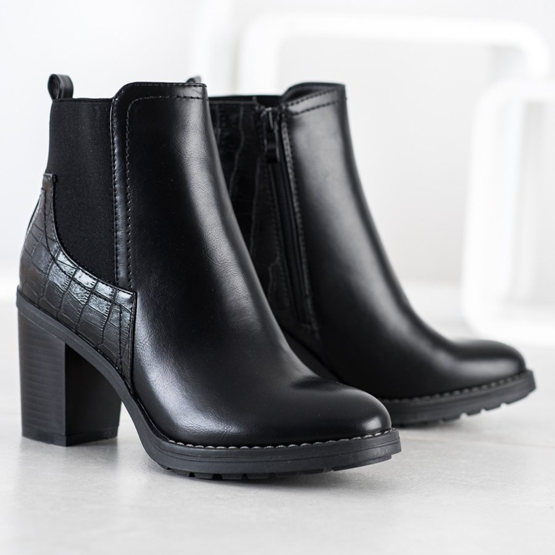 Super Me Botas clásicas con aislamiento negro 2 Super Me Botas clásicas con aislamiento negro 2