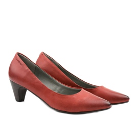 Zapatos de mujer de frambuesa en el puesto de Ynisol rojo 3