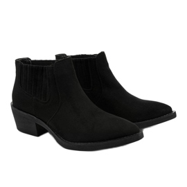 Botas sin cordones de ante negro Liking 2