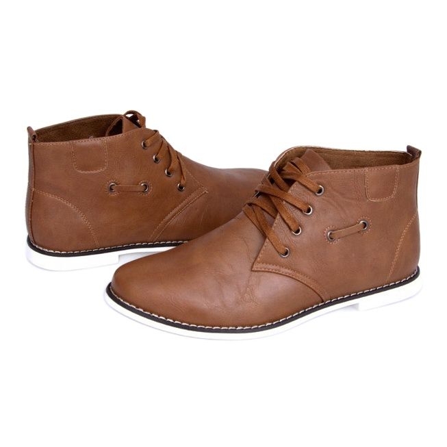 Zapatos Altos Con Cordones TL8900 Camel marrón 1 Zapatos Altos Con Cordones TL8900 Camel marrón 1