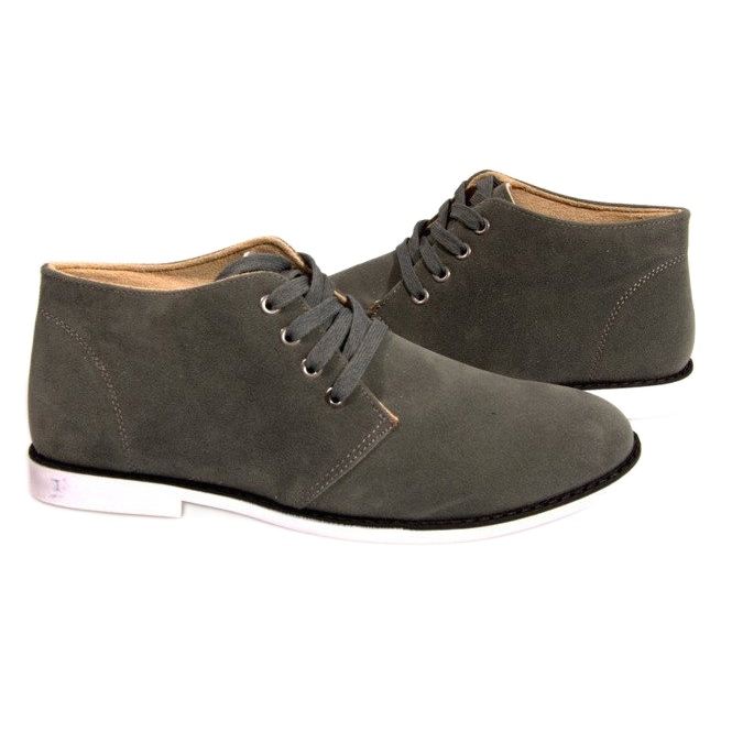 Zapatos Altos 1270 Gris 2
