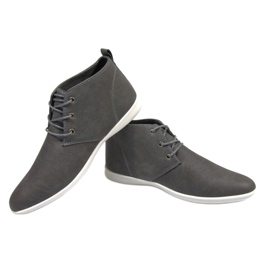 Zapatos elegantes B004-1 Gris 5