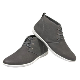 Zapatos elegantes B004-1 Gris 6