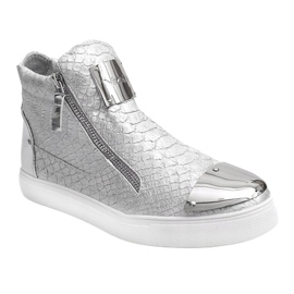Zapatillas altas Q55 Silver plata 1