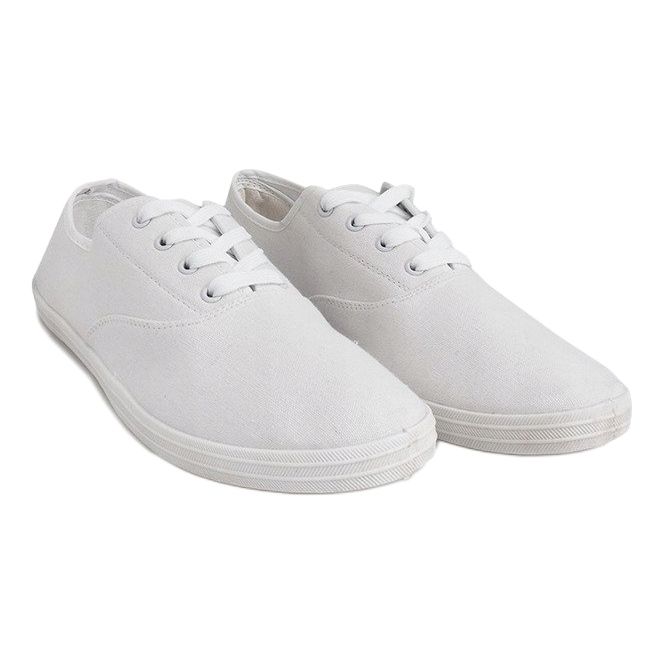 ZS-001 Zapatillas textiles blancas blanco 2 ZS-001 Zapatillas textiles blancas blanco 2
