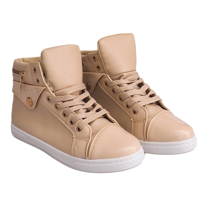 Deportivas Altas R-216 Beige 2 Deportivas Altas R-216 Beige 2