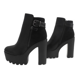Botas calientes en un poste 979-GA Negro 2