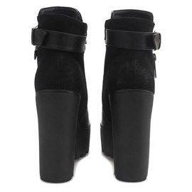 Botas calientes en un poste 979-GA Negro 3