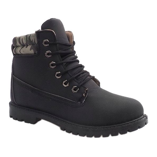 Botas de madera con aislamiento MD1710C Negro 2