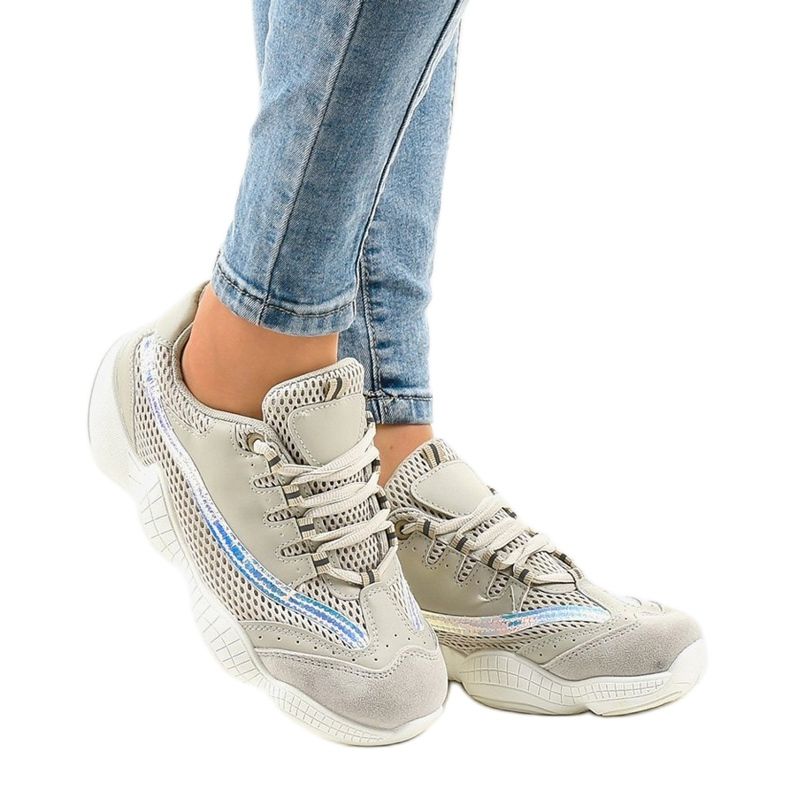 Deportivas beige MS523-8 1