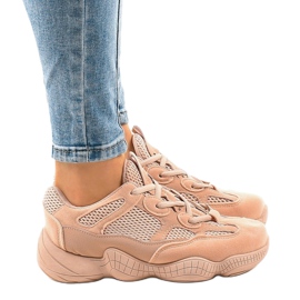 Zapatillas rosa MS521-11 rosado 2