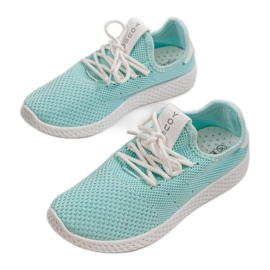 Zapatillas deportivas sin cordones verdes H935-6 1 Zapatillas deportivas sin cordones verdes H935-6 1