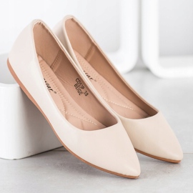 Seastar Bailarinas de cuero ecológico beige 2
