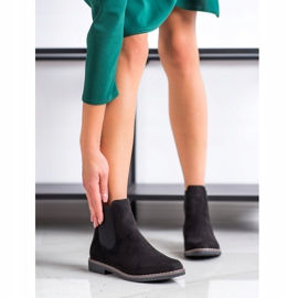SHELOVET Botines chelsea negros 2