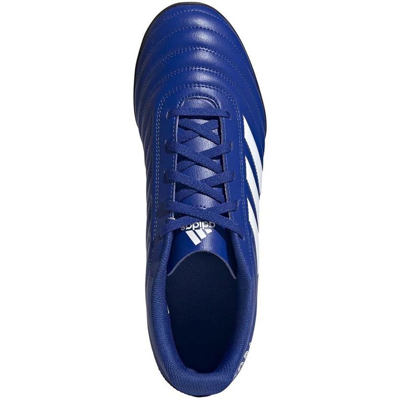 Adidas Copa 20.4 Tf zapatos de fútbol azul EH1481 1