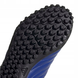 Adidas Copa 20.4 Tf zapatos de fútbol azul EH1481 5