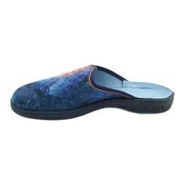 Zapato infantil color befado 707Y412 azul multicolor 5