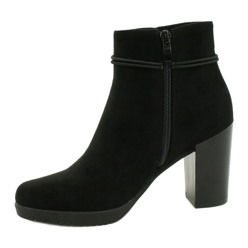Botas Negras Ante Sergio Leone BT306 negro 3