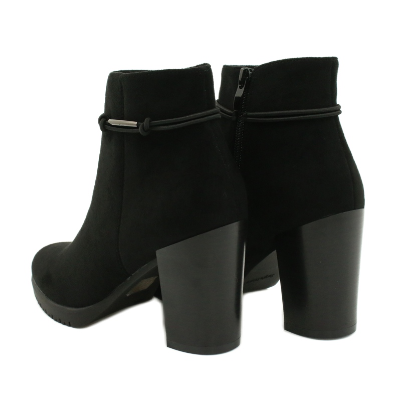 Botas Negras Ante Sergio Leone BT306 negro 5