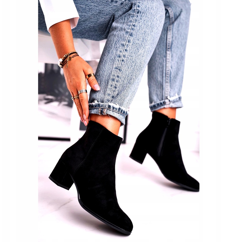 Botas Negras Ante Sergio Leone BT528 negro 1