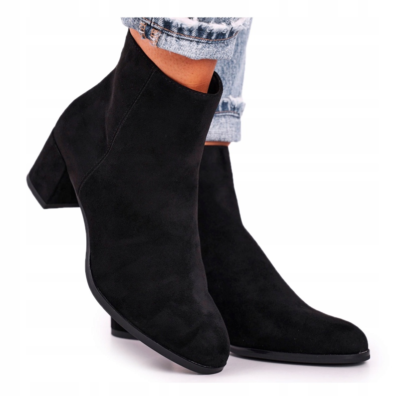 Botas Negras Ante Sergio Leone BT528 negro 3
