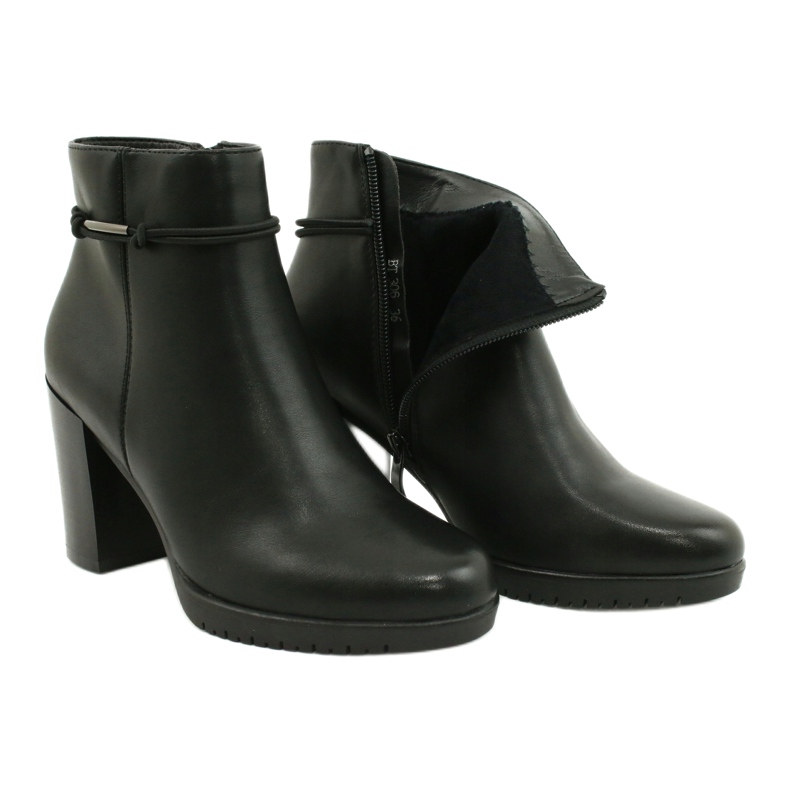 Botas Negras Negra Sergio Leone BT306 negro 6
