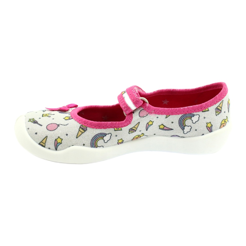 Calzado infantil befado 114X392 rosa plata multicolor 2