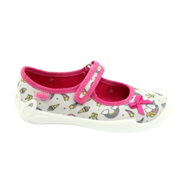 Calzado infantil befado 114X392 rosado plata multicolor 1
