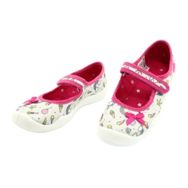 Calzado infantil befado 114X392 rosa plata multicolor 3