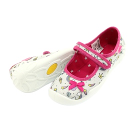 Calzado infantil befado 114X392 rosa plata multicolor 4