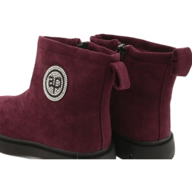 Apawwa Botas de Abrigo Infantil Burdeos Alvin rojo 8