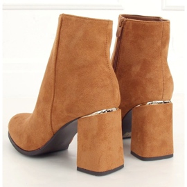 Camel 6053 Tacones camel marrón 2