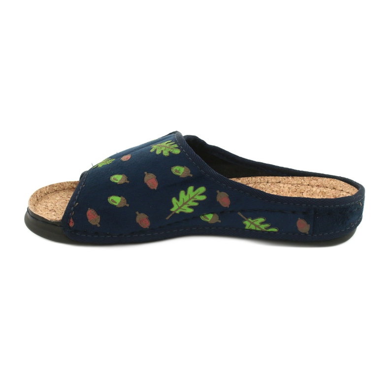 Befado Zapatos de mujer Inblu 155D115 azul marino verde 2