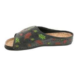 Befado Zapatos de mujer Inblu 155D116 gris multicolor verde 2