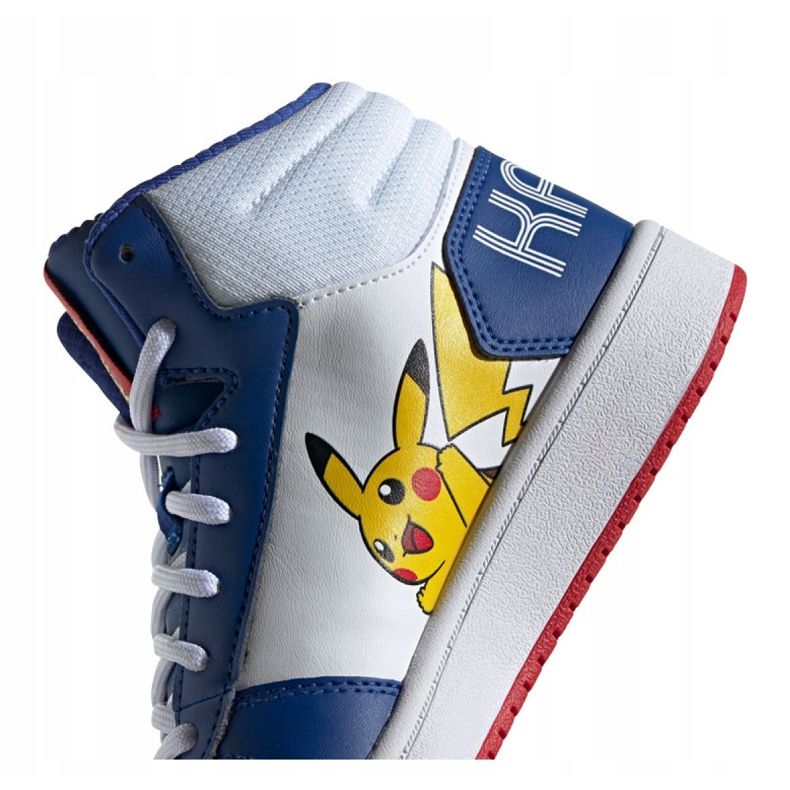 Zapatillas Adidas Hoops Mid 2.0 Jr FW3167 blanco azul 1