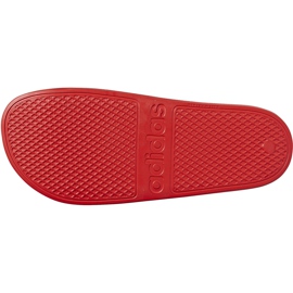 Zapatillas Adidas Adilette Aqua rojas F35540 blanco rojo 7