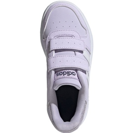 Zapatillas adidas Hoops 2.0 Cmf violeta claro para niños EG3771 1