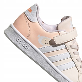 Zapatillas adidas Grand Court C para niños rosas FW4937 rosado 3