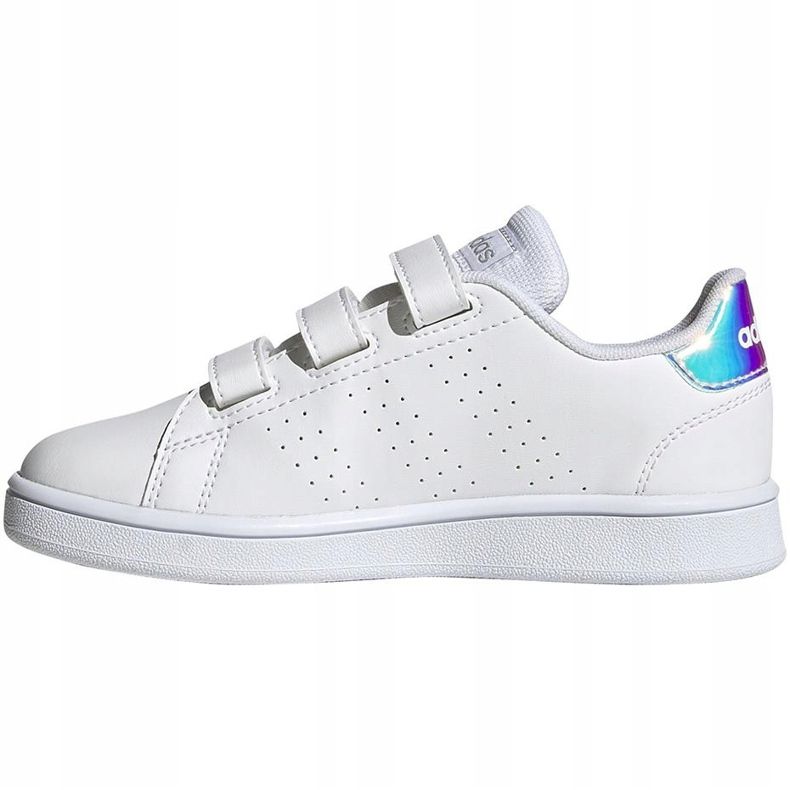 Zapatillas adidas Advantage C blancas para niños FY4625 blanco 1