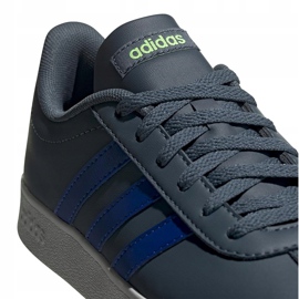 Zapatillas adidas Vl Court 2.0 para niños verdes FW3934 multicolor 4