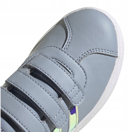 Zapatillas adidas Vl Court 2.0 Cmf grises FW4958 para niños 3
