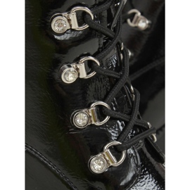 Bota plataforma lacada negra 0-369 Black negro 5