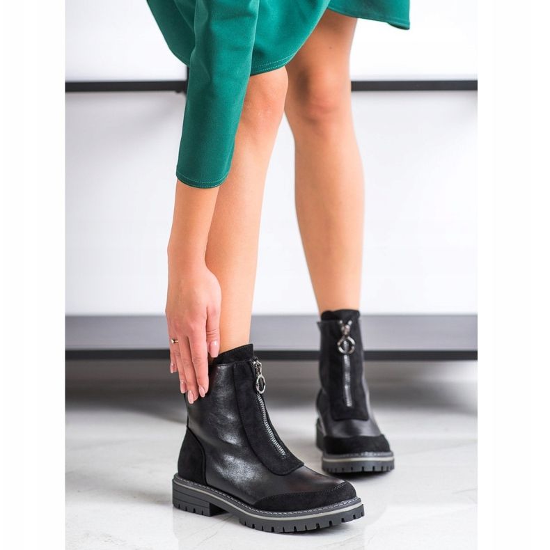 J. Star Trabajadores cálidos en el control deslizante negro 1