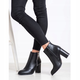 Cm Paris Botas clásicas con cremallera decorativa. negro 1