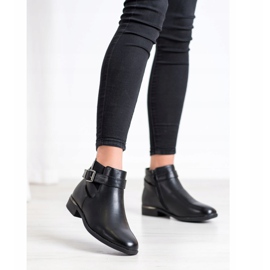 Anesia Paris Botas clásicas con hebilla negro 1 Anesia Paris Botas clásicas con hebilla negro 1